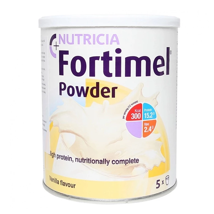 Sữa Nutricia Fortimel Powder chung phục hồi sức mạnh nhanh gọn lẹ cho những người chói dậy.