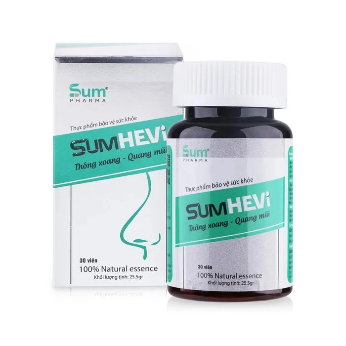 SumHevi hỗ trợ điều trị và phòng ngừa viêm mũi.