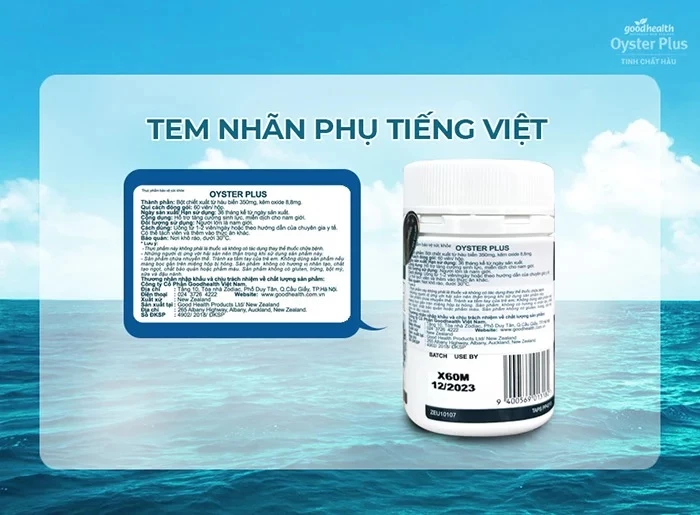 Cách nhận diện Oyster Plus nhập khẩu chính hãng.