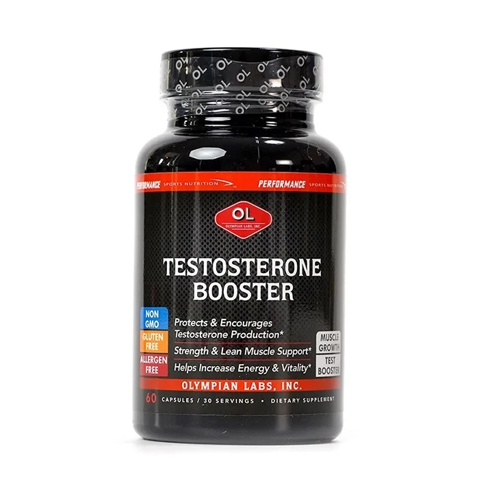 Tostesterone Booster giúp cải thiện chức năng sinh lý nam giới của hãng Olympian Labs.