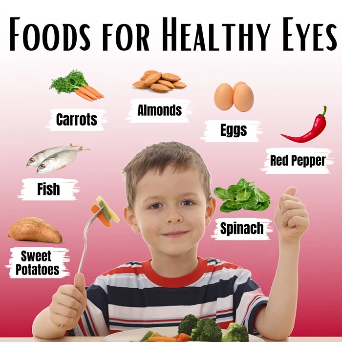 Các loại thực phẩm giúp sáng mắt.