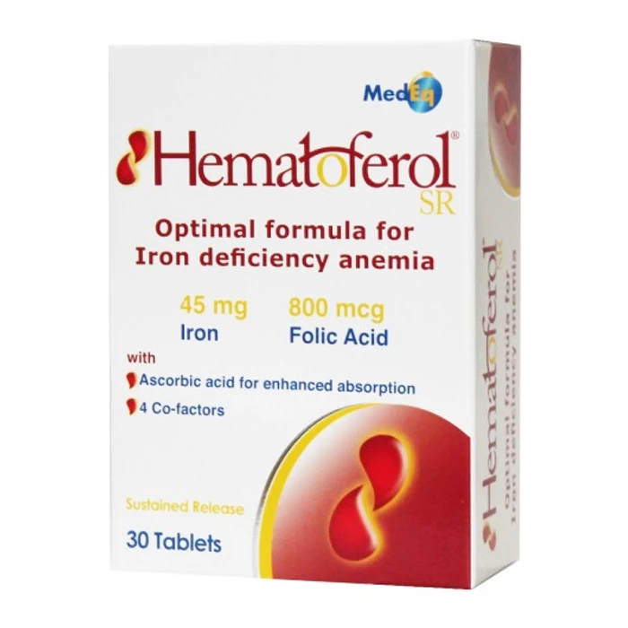 Hematoferol bổ sung sắt, acid folic cùng dưỡng chất thiết yếu cho bà bầu và sau sinh.