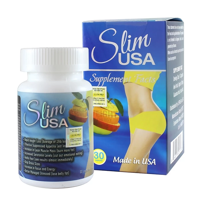 Slim USA giúp hỗ trợ giảm cân từ nguồn trái cây tự nhiên.