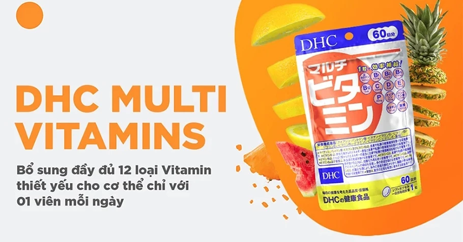 Review viên uống Vitamin tổng hợp DHC có tốt không, mua ở đâu, giá bao nhiêu