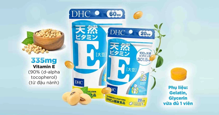 Review Vitamin E DHC có tốt không, mua ở đâu, giá bao nhiêu