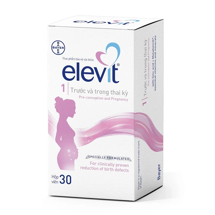 Elevit thành phầm bổ sung cập nhật vitamin tổng hợp cho bà bầu hút khách số 1 toàn cầu (năm 2019).