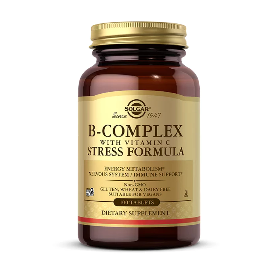 Viên uống Solgar B-Complex with Vitamin C