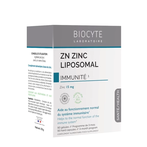 Biocyte Zn Zinc Liposomal - Bổ sung kẽm, hỗ trợ tăng sức đề kháng