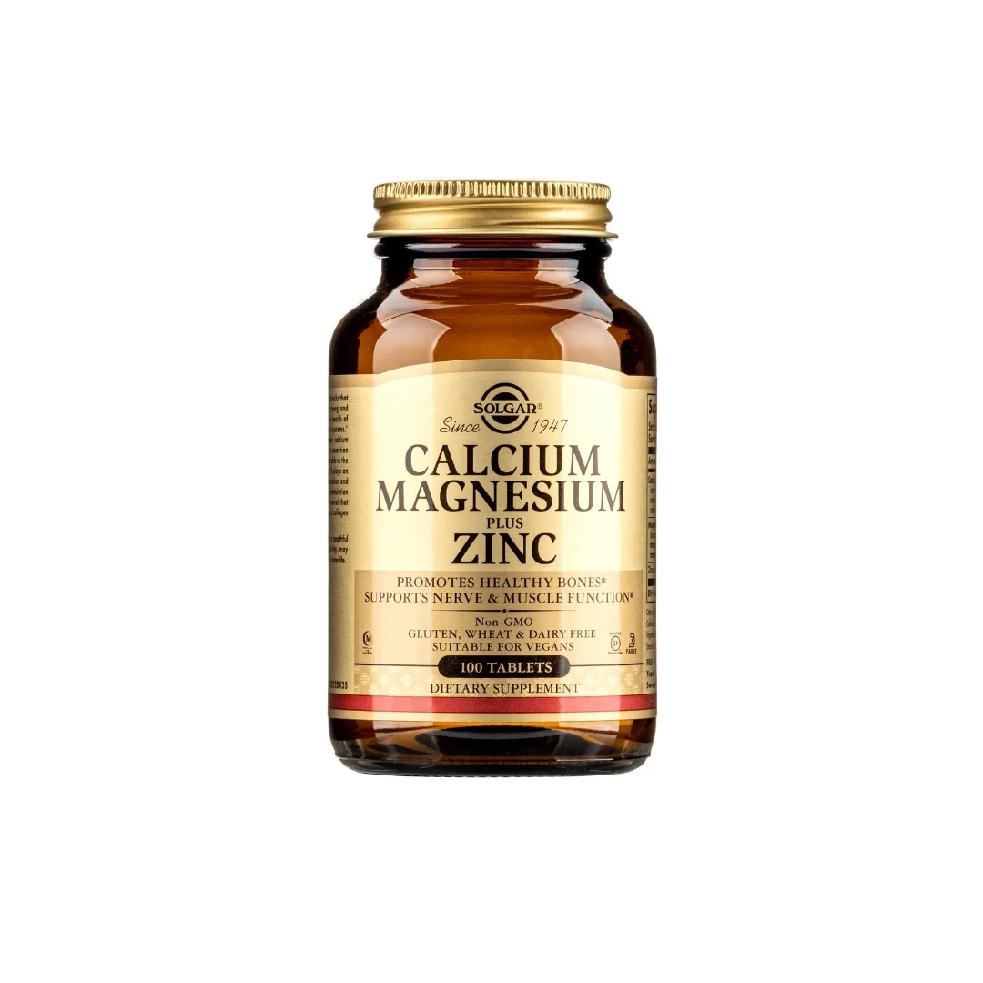 Solgar Calcium Magnesium Plus Zinc