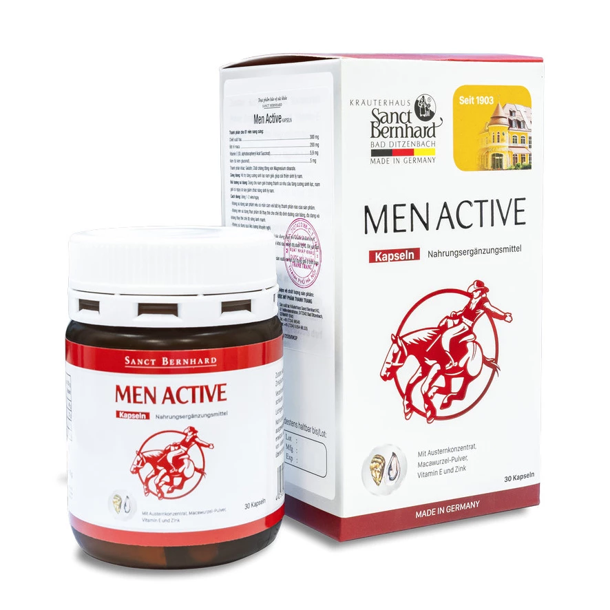 Men Active Sanct Bernhard - Hỗ trợ tăng cường sinh lý của nam giới
