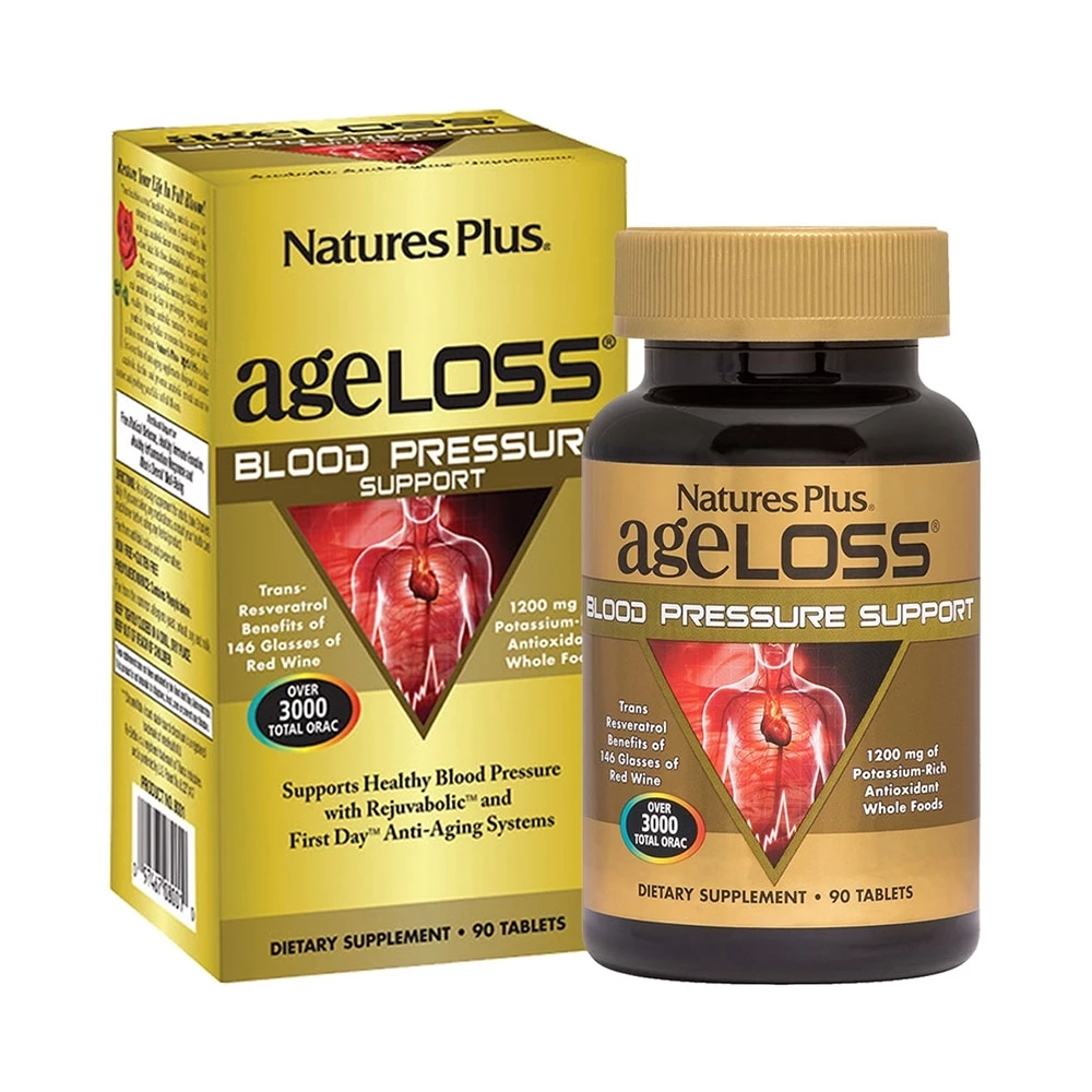 Ageloss Blood Pressure Support - Hỗ trợ ổn định huyết áp, ngăn ngừa tai biến