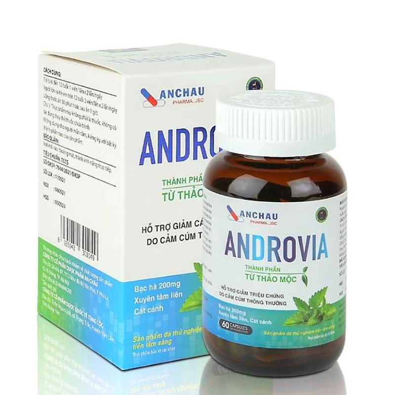 Androvia An Châu - Hỗ trợ giảm các triệu chứng cảm cúm