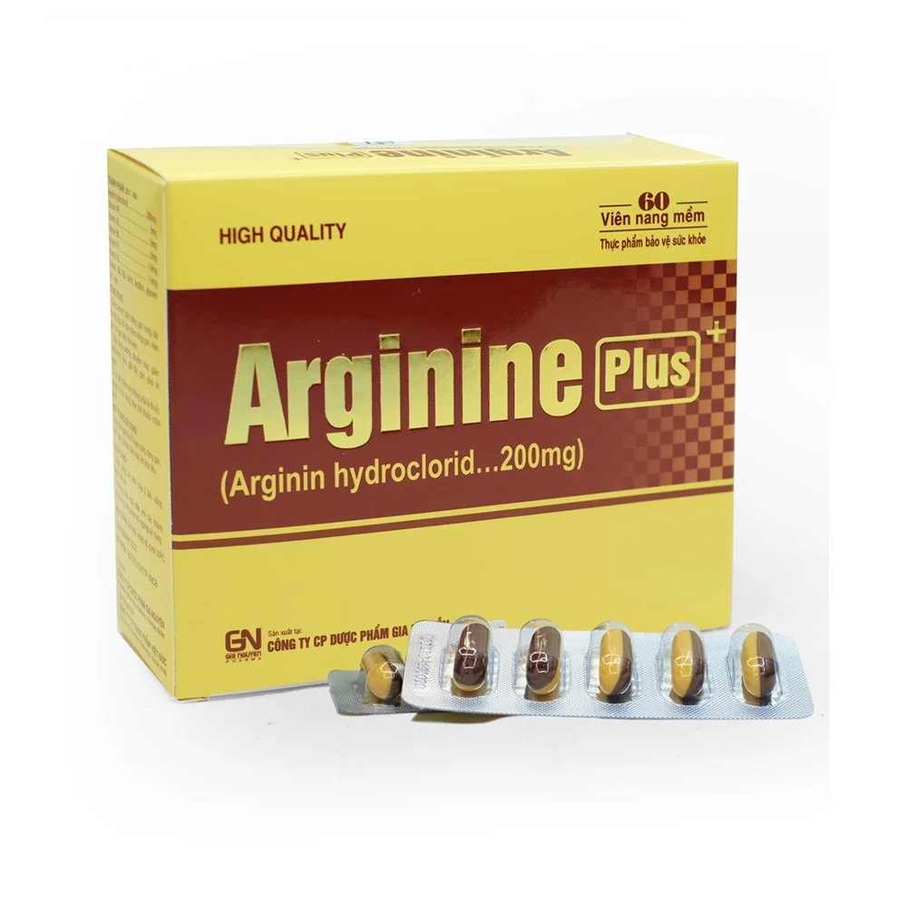 Arginin Plus 200mg Meracine - Bổ gan, hỗ trợ tăng cường chức năng giải độc gan