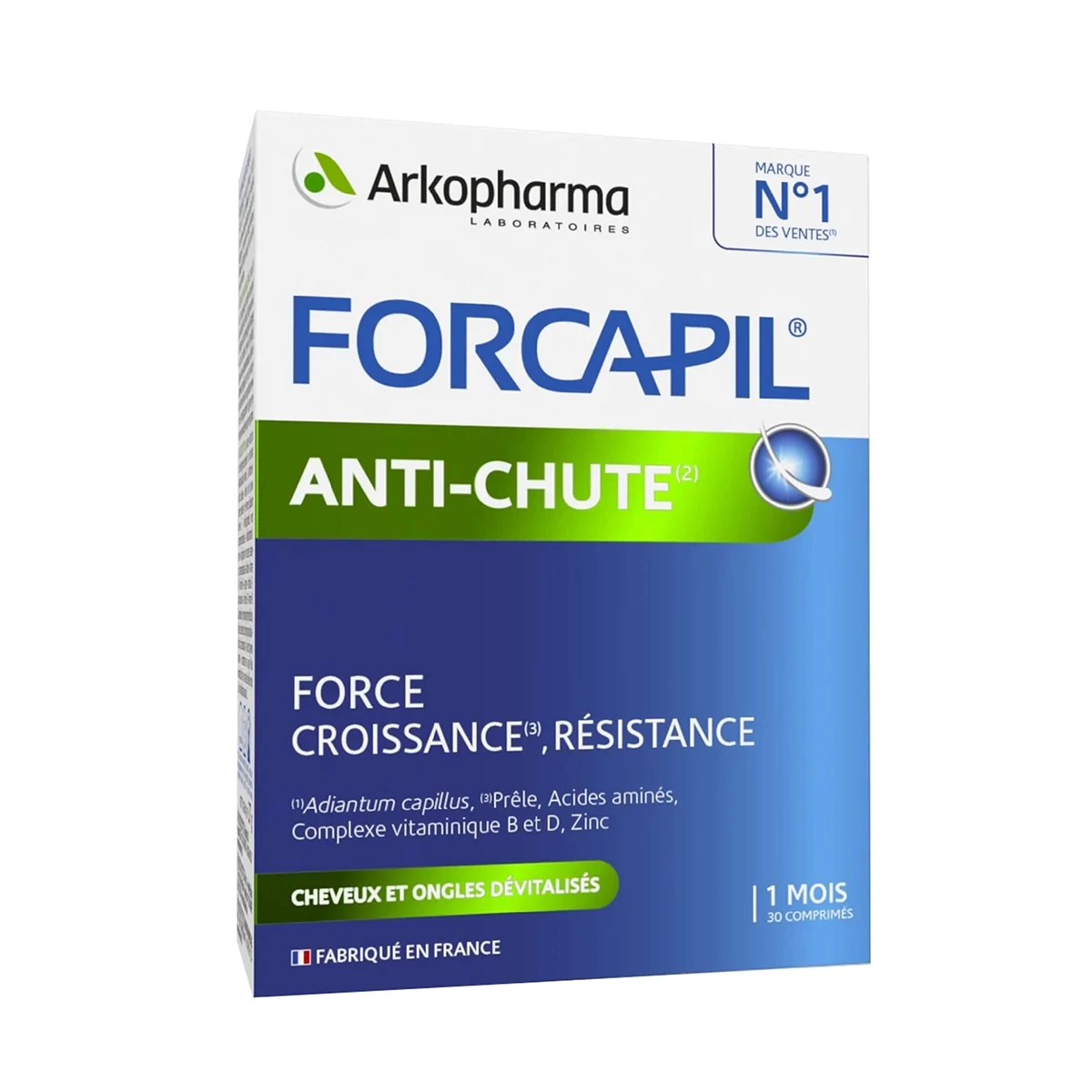 Arkopharma Forcapil Anti Chute - Hỗ trợ giảm rụng tóc do nội tiết