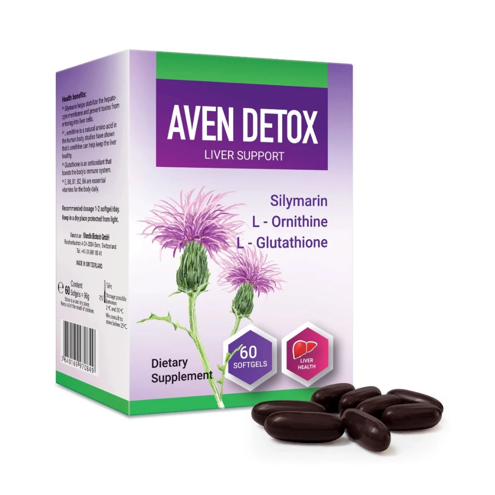 Aven Detox - Hỗ trợ giải độc gan, giảm dị ứng, mẩn ngứa