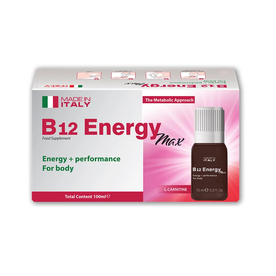B12 Energy Max - Bổ sung acid amin và vitamin B12 cho cơ thể