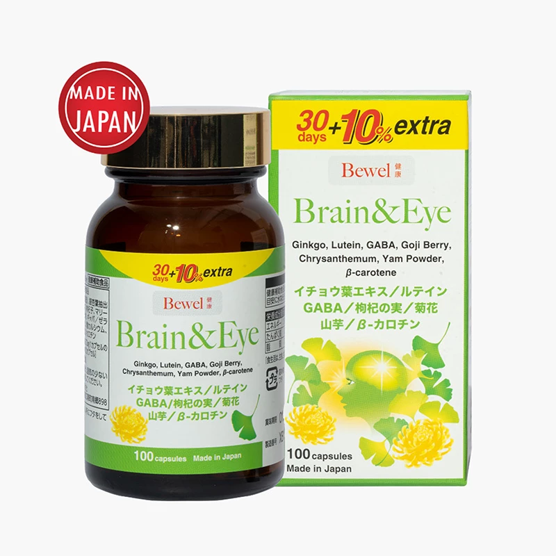 Bewel Brain & Eye - Hỗ trợ tăng cường trí nhớ, dưỡng mắt sáng khỏe