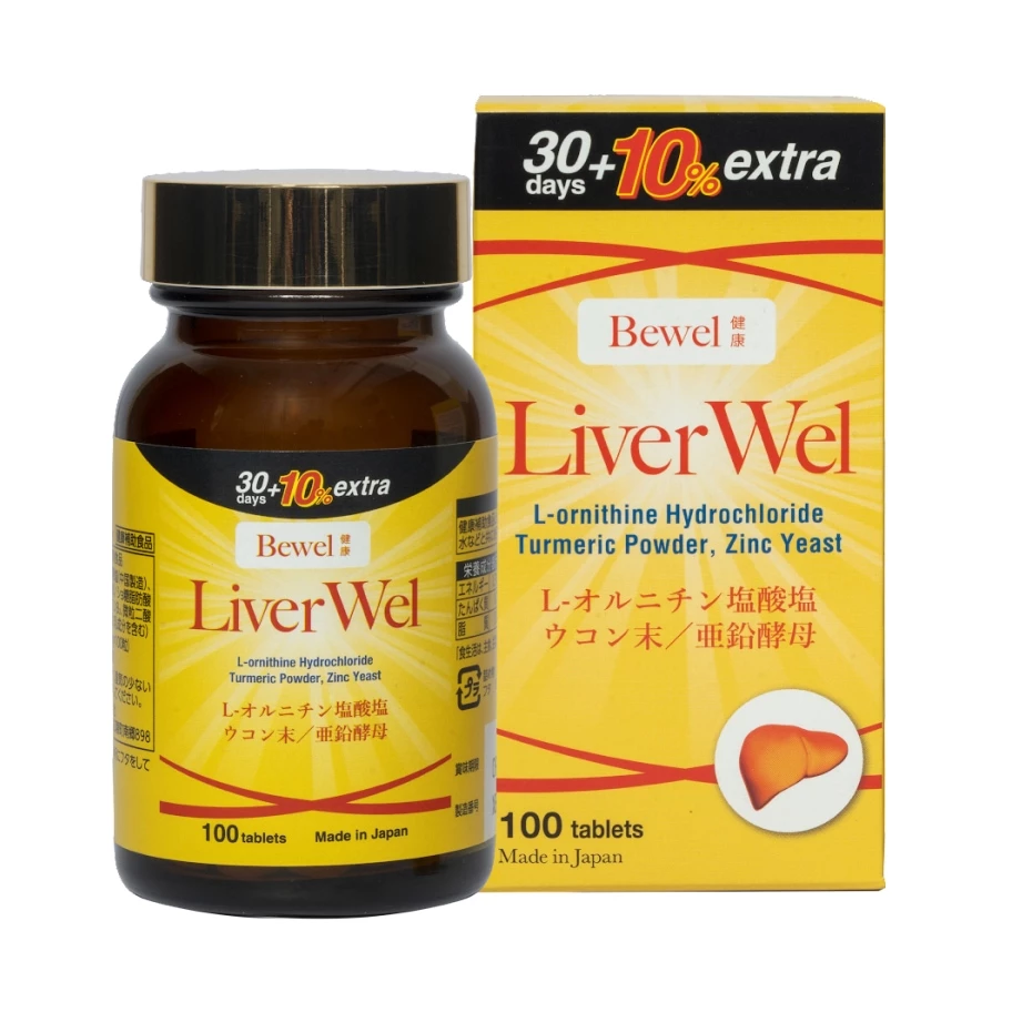 Bewel LiverWel Waki - Hỗ trợ giải độc gan, tăng cường chức năng gan