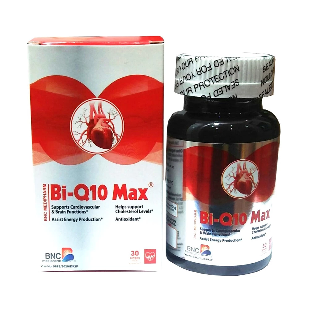 Bi Q10 Max - Hỗ trợ giảm mỡ máu, tăng cường duy trì sức khỏe tim mạch