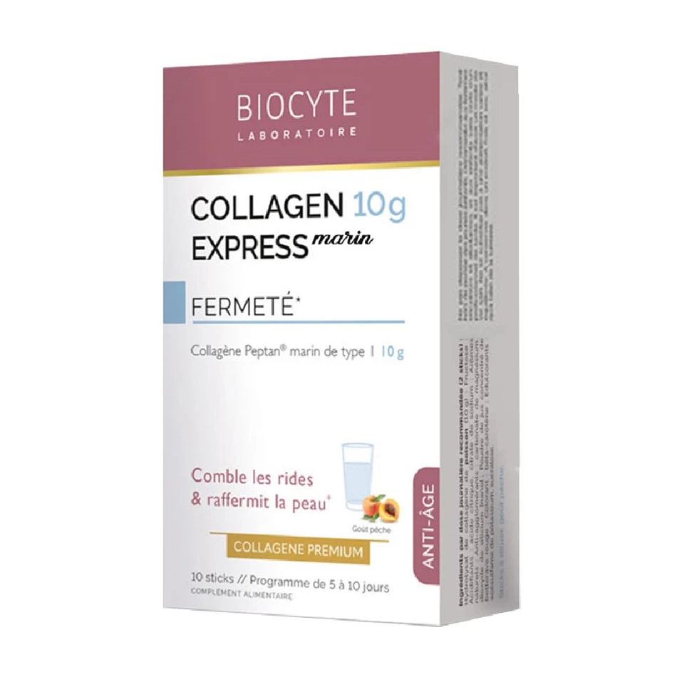 Biocyte Collagen 10g Express Marin - Hỗ trợ làm đẹp da, giảm lão hóa