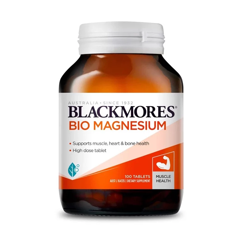 Blackmores Bio Magnesium - Hỗ trợ giảm chuột rút cơ bắp, cứng cơ