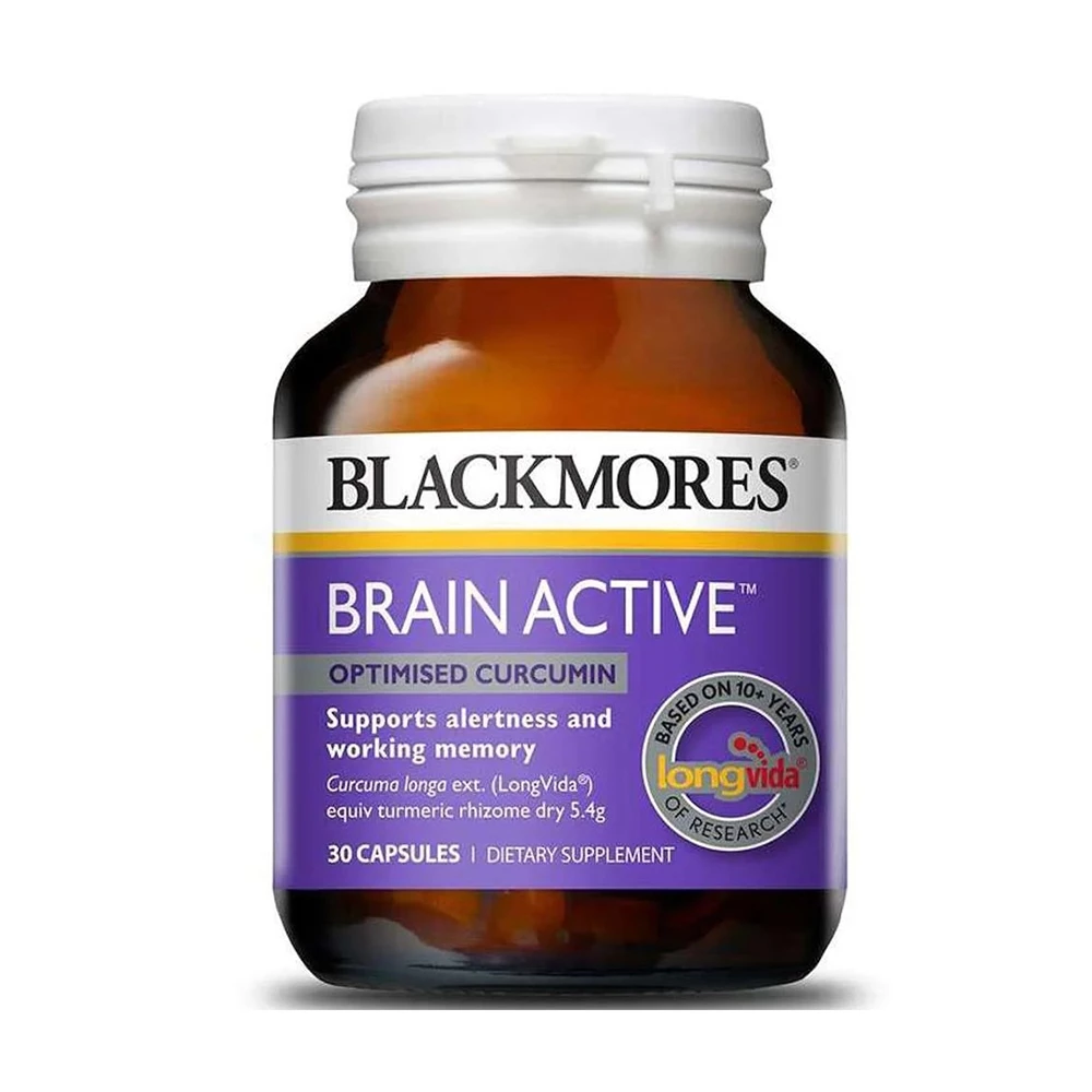 Blackmores Brain Active - Hỗ trợ cải thiện trí nhớ, giảm suy nhược thần kinh