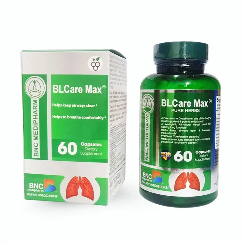 Viên uống bổ phổi BLCare Max - Phục hồi tổn thương, tăng đề kháng