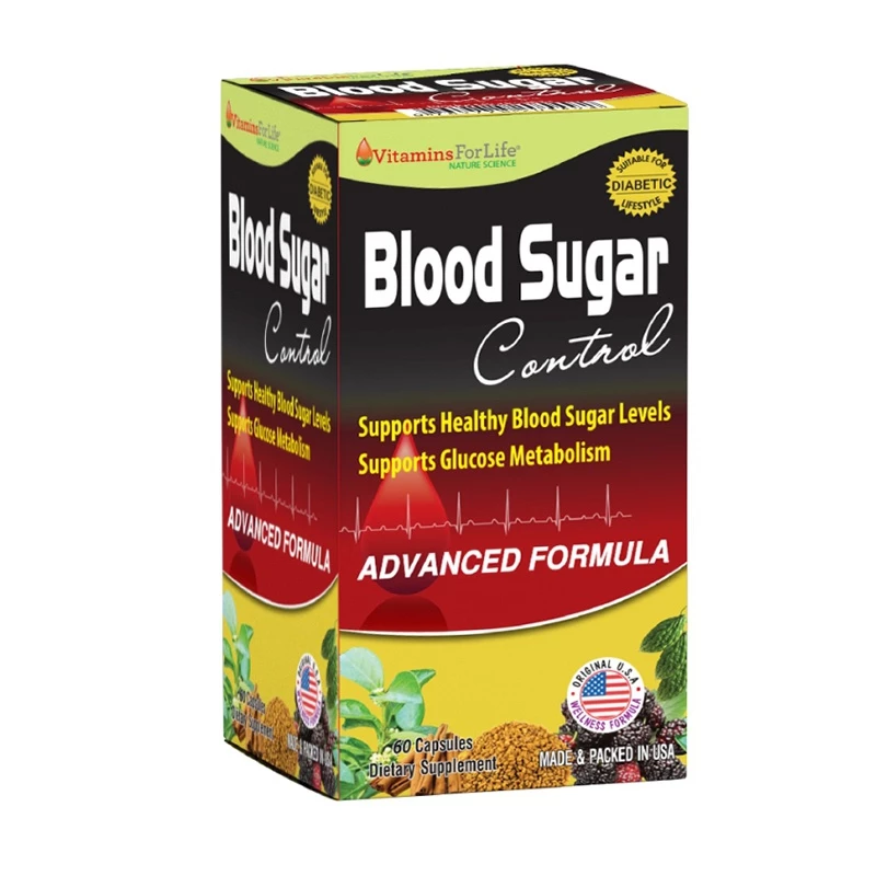 Blood Sugar Control Vitamins For Life - Giúp ổn định đường huyết