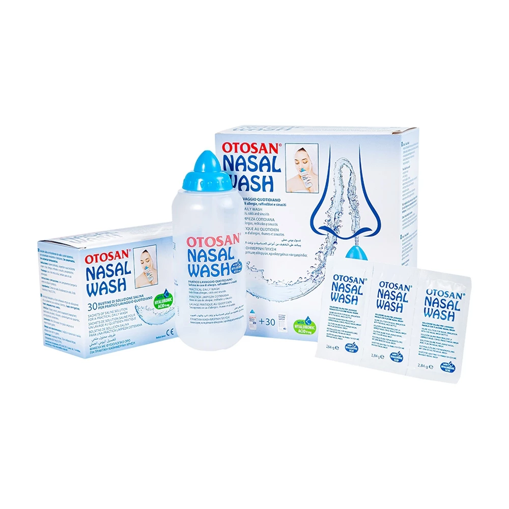 Bộ rửa mũi Otosan Nasal Wash Kit - Hỗ trợ giảm viêm xoang, viêm mũi dị ứng
