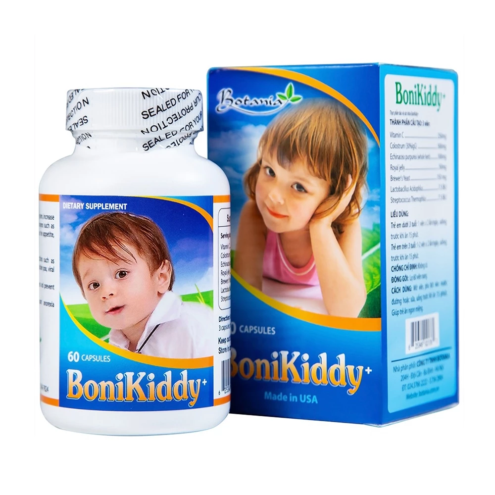 BoniKiddy - Tăng đề kháng, phòng các bệnh đường hô hấp cho trẻ