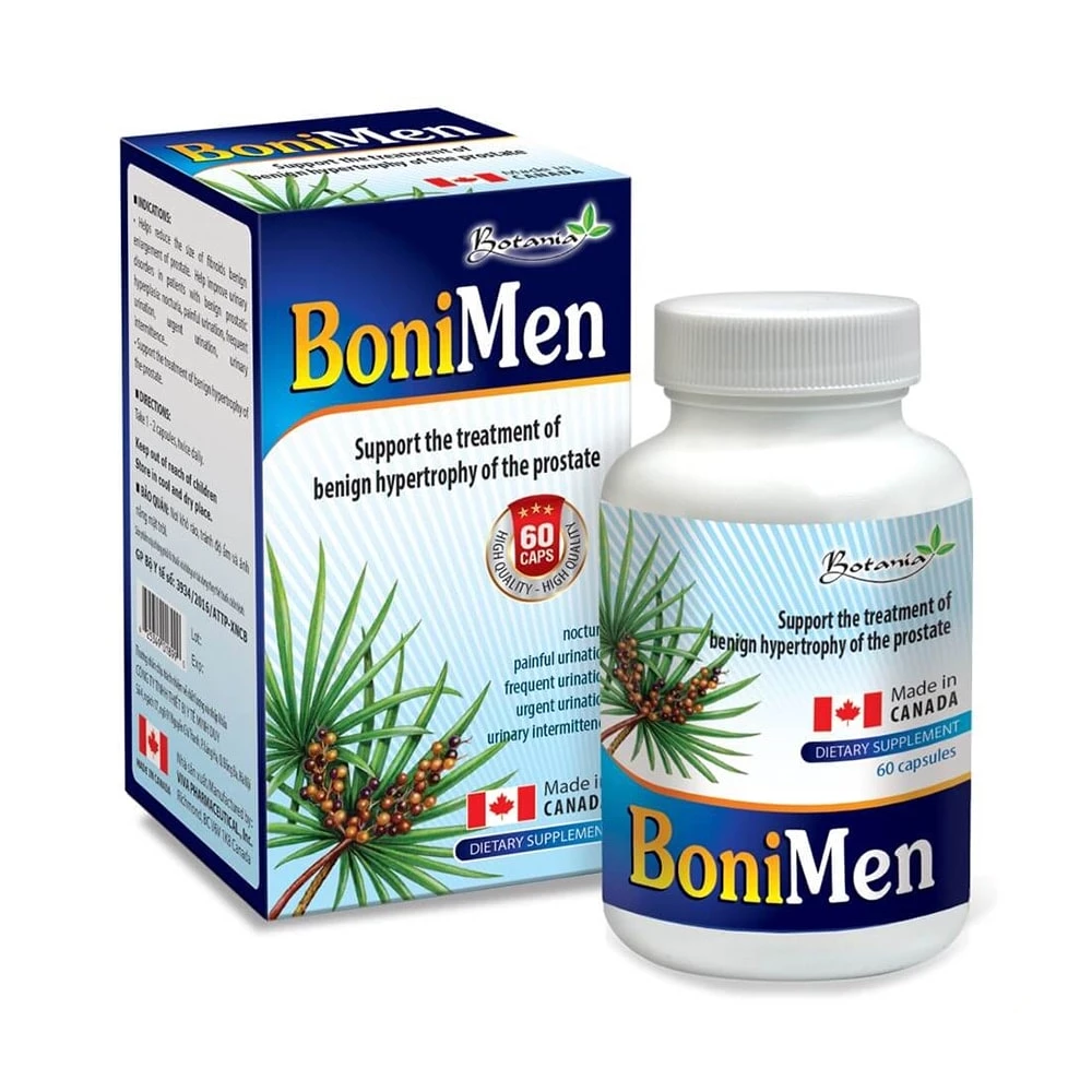 BoniMen - Hỗ trợ điều trị phì đại tuyến tiền liệt