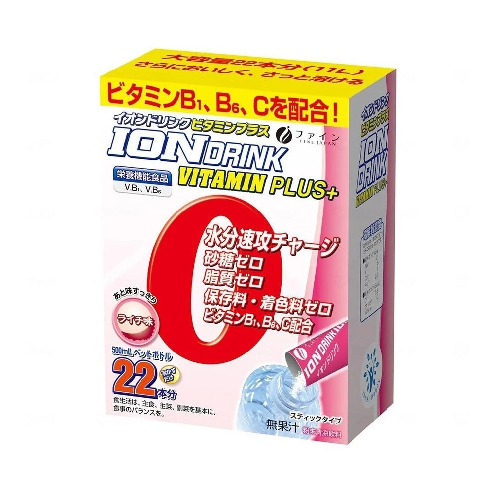 Ion Drink Vitamin Plus Fine Japan - Bổ sung nước, vitamin và điện giải cho cơ thể