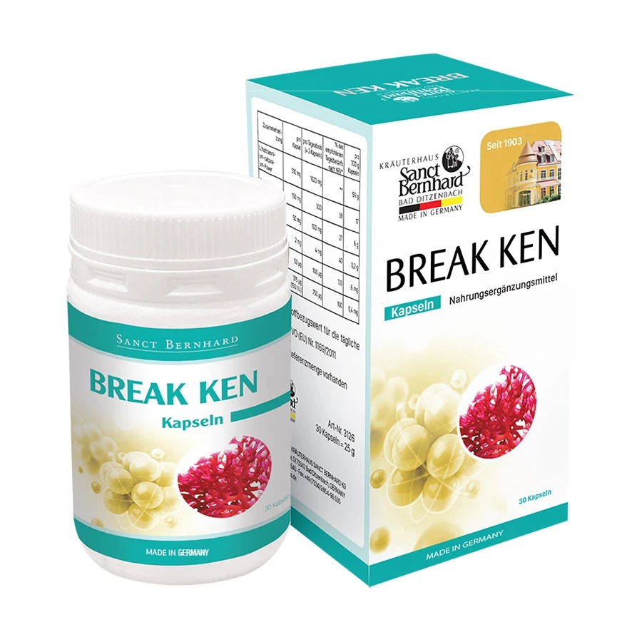 Break Ken Sanct Bernhard - Bổ sung canxi hữu cơ, vitamin D3 giúp cho xương răng chắc khoẻ