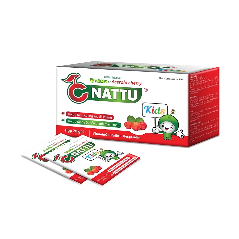 Cốm CNattu Kids Tuệ Linh - Bổ sung vitamin C tự nhiên giúp trẻ phát triển khỏe mạnh