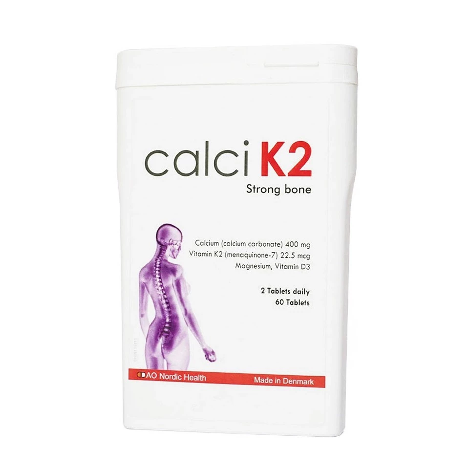 Calci K2 Strong Bone - Giúp xương chắc khỏe, phòng ngừa loãng xương