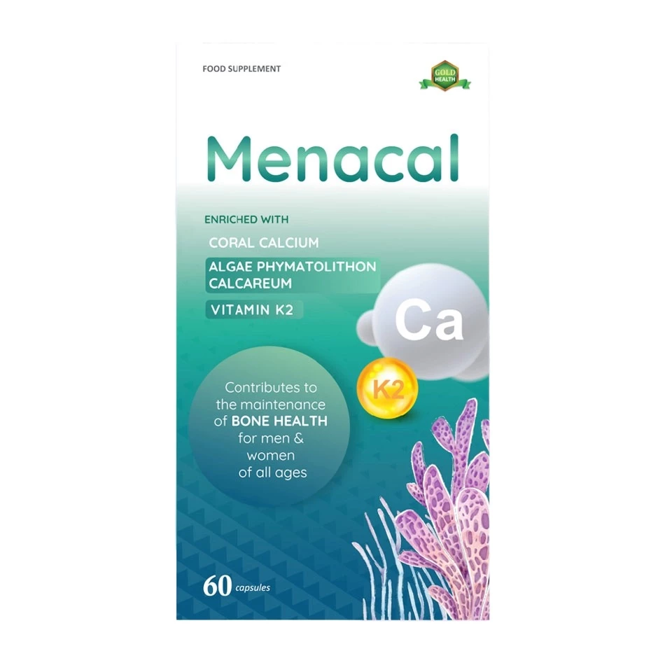 Menacal - Bổ sung canxi tảo biển đỏ & canxi san hô cho bà bầu