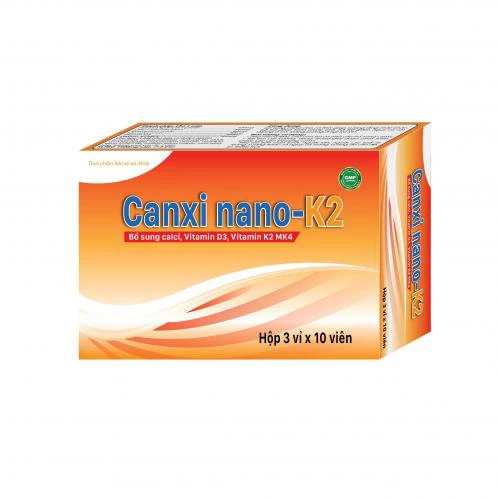 Canxi Nano K2 Thiên Ân - Bổ sung canxi giúp xương răng chắc khỏe