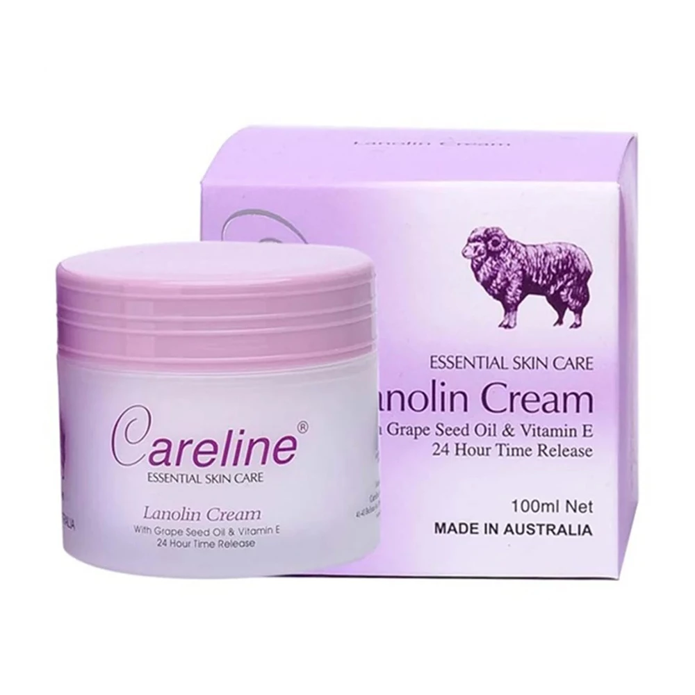 Kem dưỡng ẩm cừu tím Careline Lanolin Cream