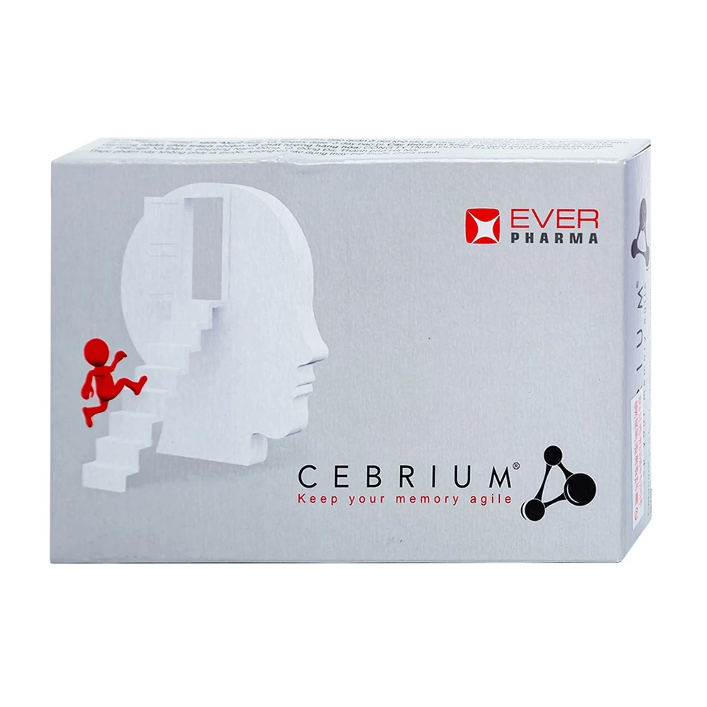 Cebrium - Bổ não, hỗ trợ cải thiện trí nhớ, giảm stress