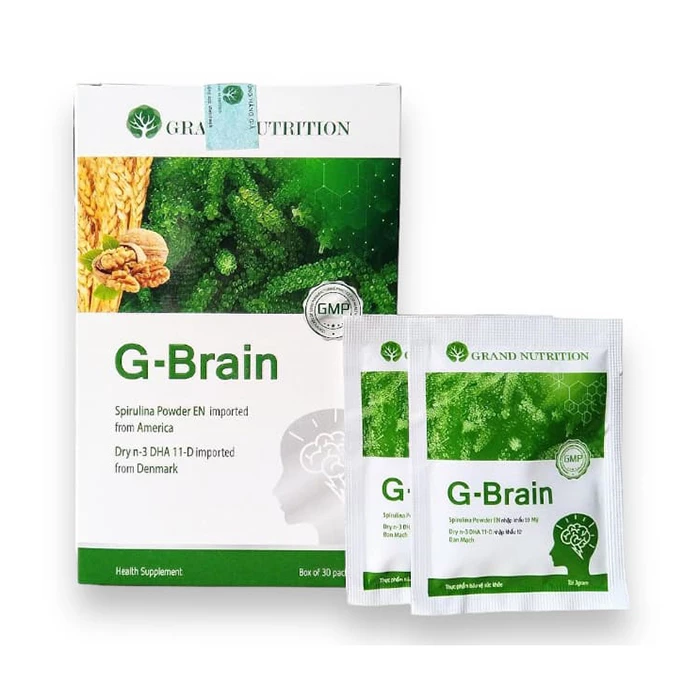 Cốm trí não G Brain Grand Nutrition - Hỗ trợ trẻ tăng khả năng ghi nhớ, tập trung
