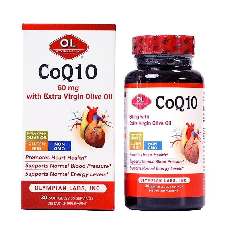 CoQ10 60mg Olympian Labs - Hỗ trợ điều trị bệnh tim mạch