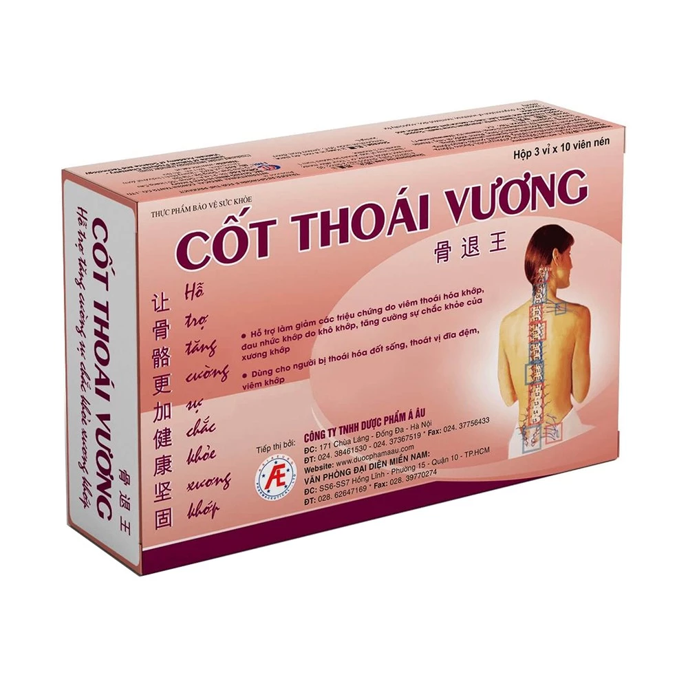 Cốt Thoái Vương - Hỗ trợ giảm đau xương khớp