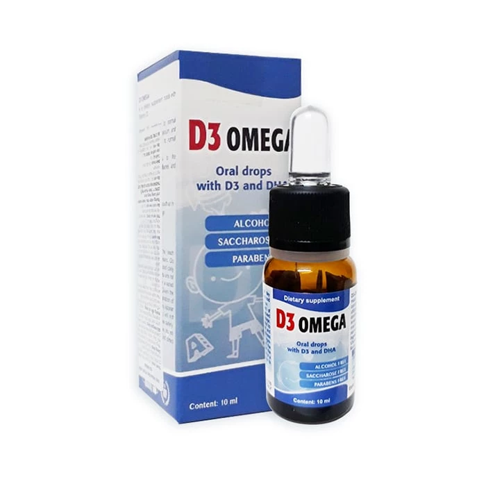 D3 Omega - Giúp tăng cường hấp thu Canxi và phát triển trí não hiệu quả cho trẻ