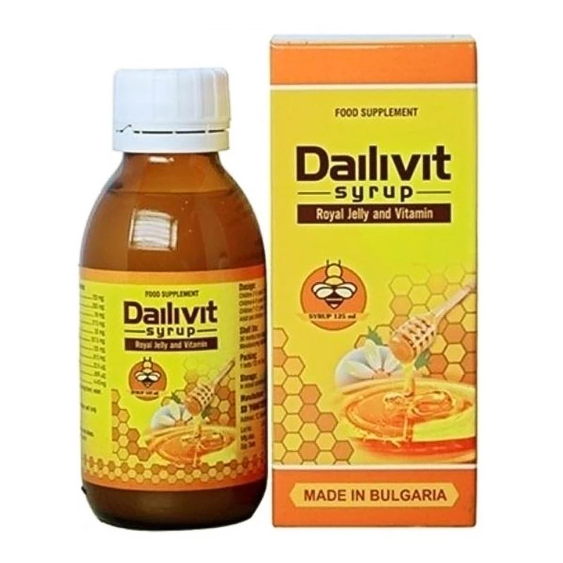 Dailivit Syrup - Bổ sung vitamin và khoáng chất cho trẻ từ 2 tuổi