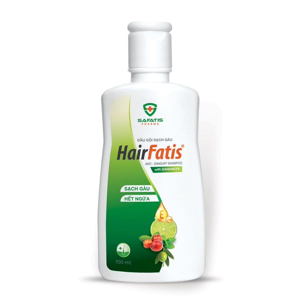 Dầu gội sạch gàu HairFatis - Giảm ngứa do gàu, dưỡng tóc chắc khoẻ