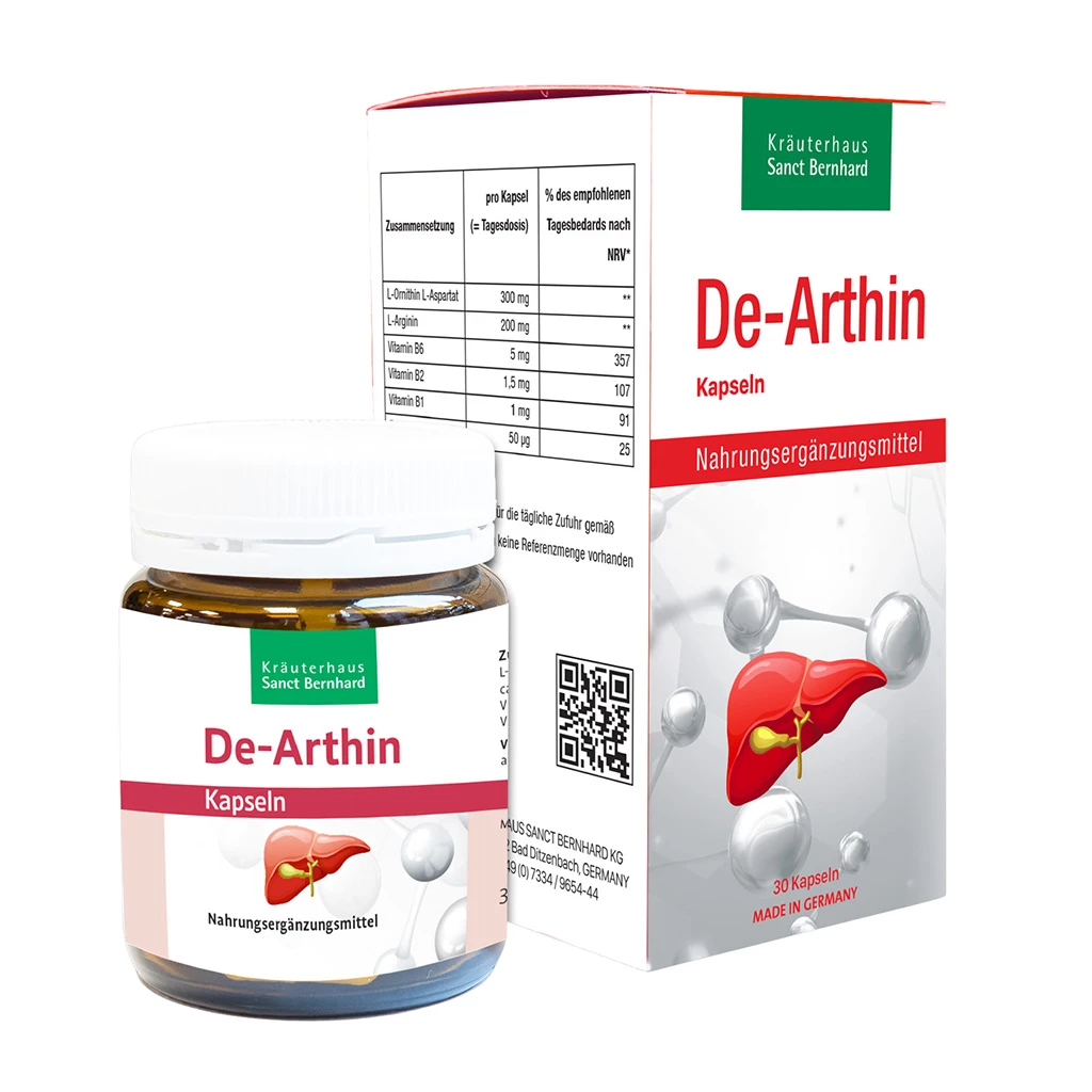 De Arthin Sanct Bernhard - Hỗ trợ giải độc gan, bảo vệ gan