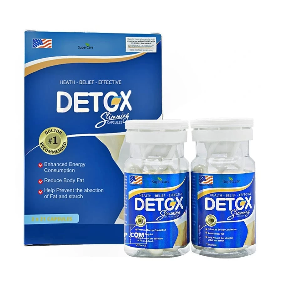 Detox Slimming - Hỗ trợ giảm cân, thải độc tự nhiên