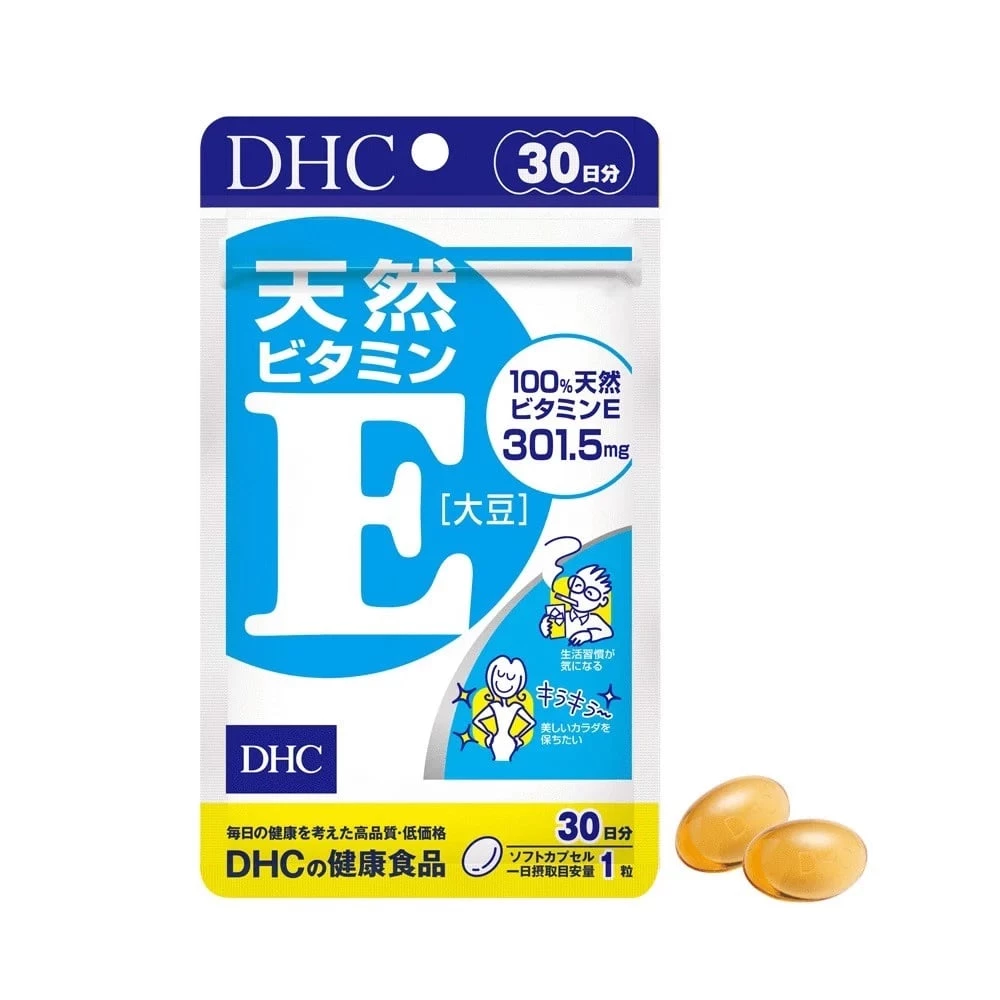 Vitamin E DHC - Hỗ trợ bổ sung Vitamin E hàng ngày 30 viên