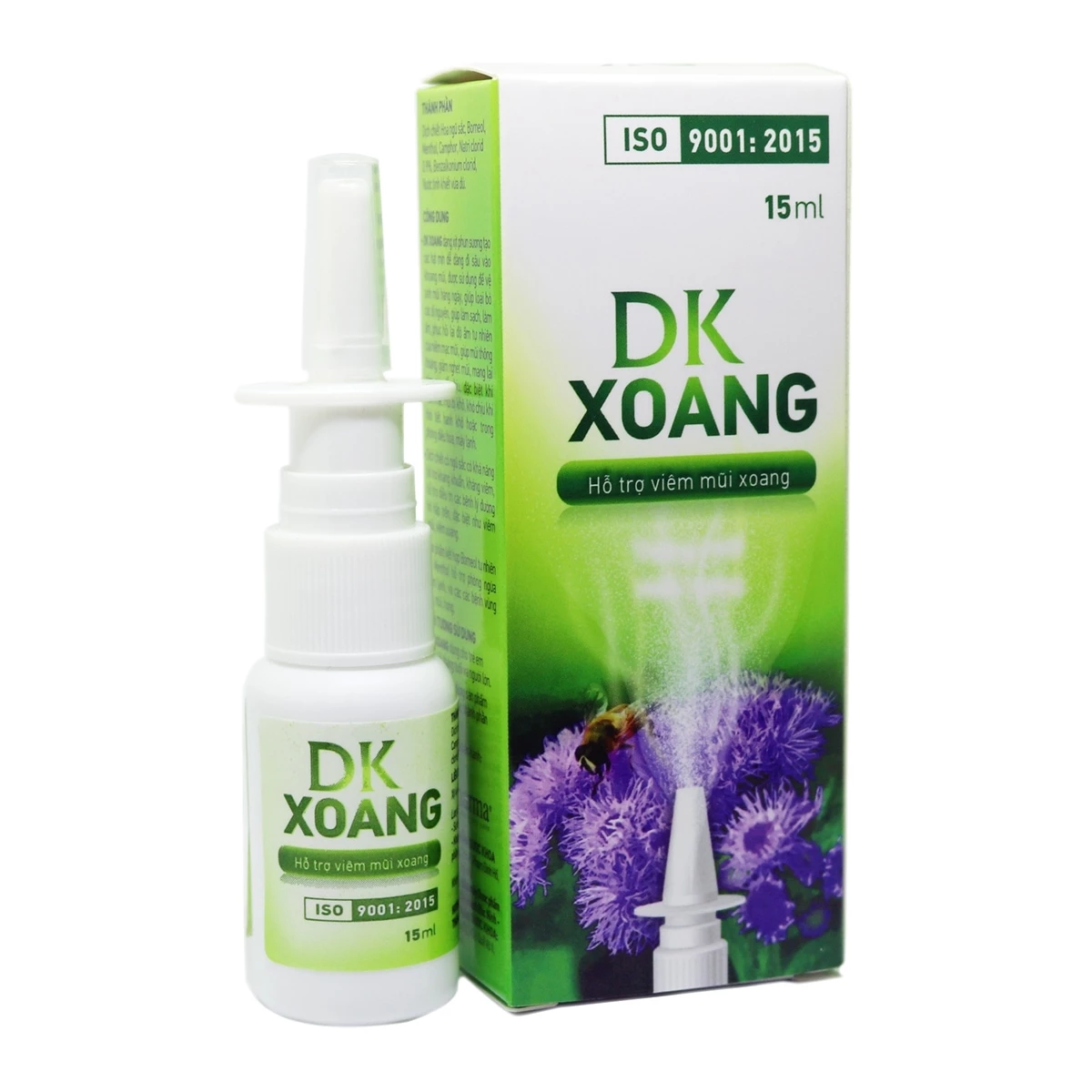 Xịt mũi DK Xoang - Hỗ trợ điều trị viêm xoang, viêm mũi