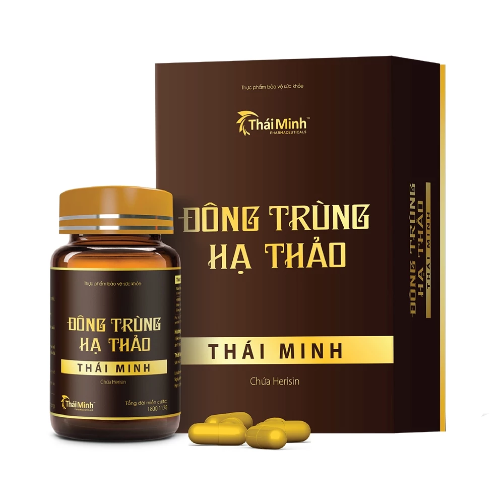Đông trùng hạ thảo Thái Minh -  Hỗ trợ tăng cường sức khỏe, giảm mệt mỏi